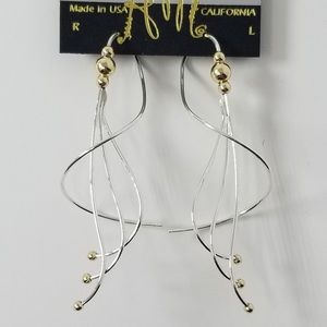 Harry Mason Gold/Silver Ear Spirals